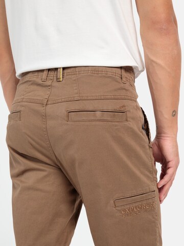 CAMEL ACTIVE Tapered Funktionshose in Braun