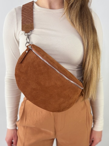 lePelou Gürteltasche 'ARIA large'‌‌‌ in Braun