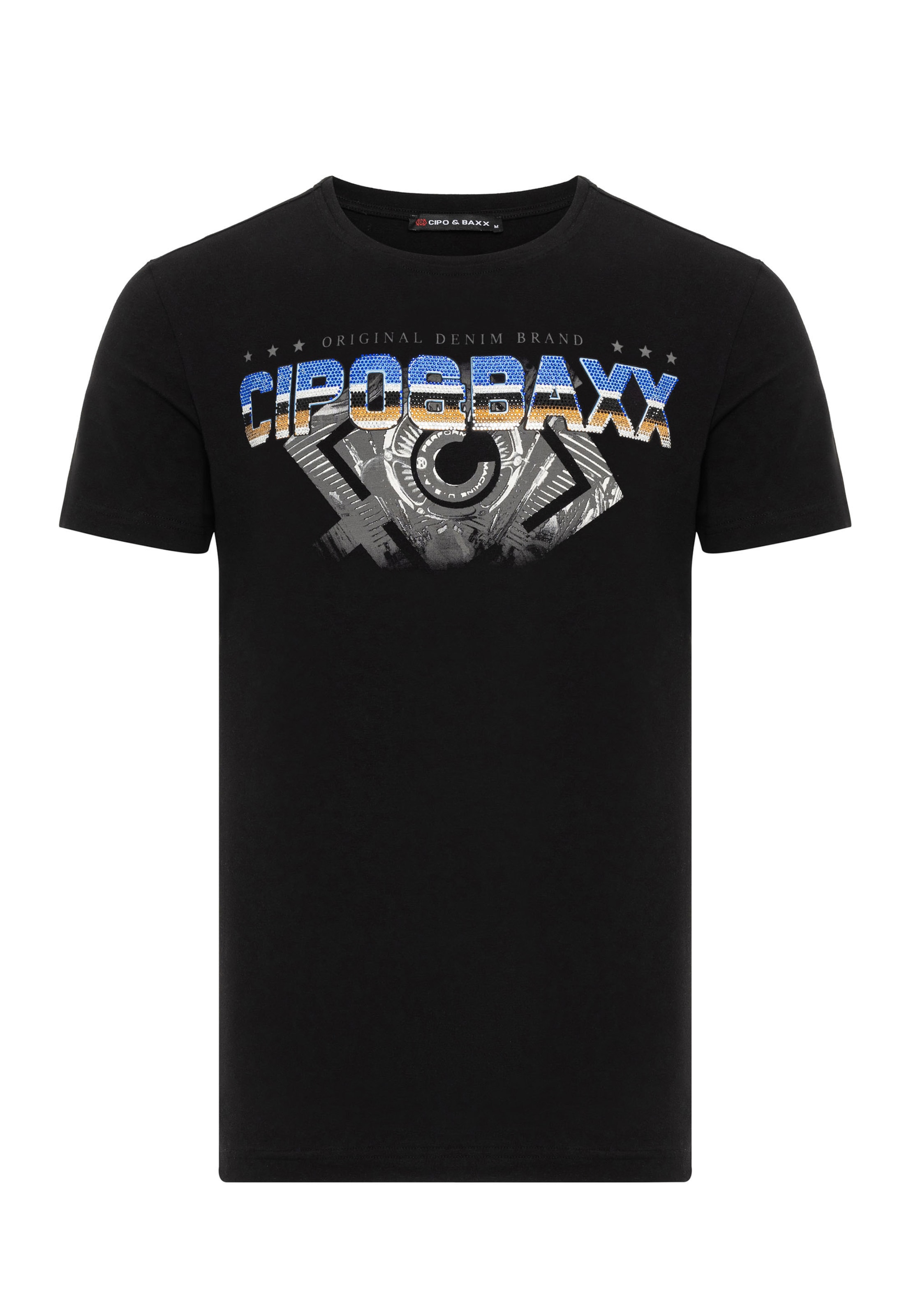 CIPO & BAXX Shirt in Black: front