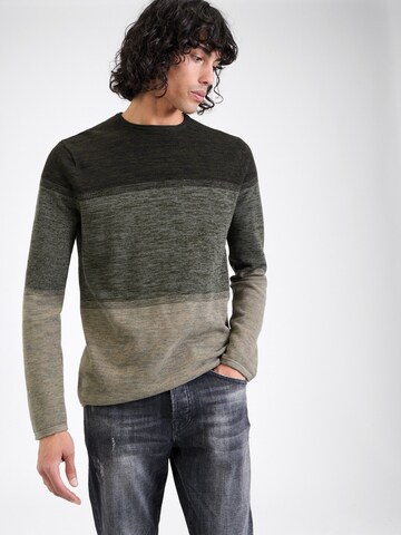 Only & Sons Sweater 'ONSFELIX' in Green: front