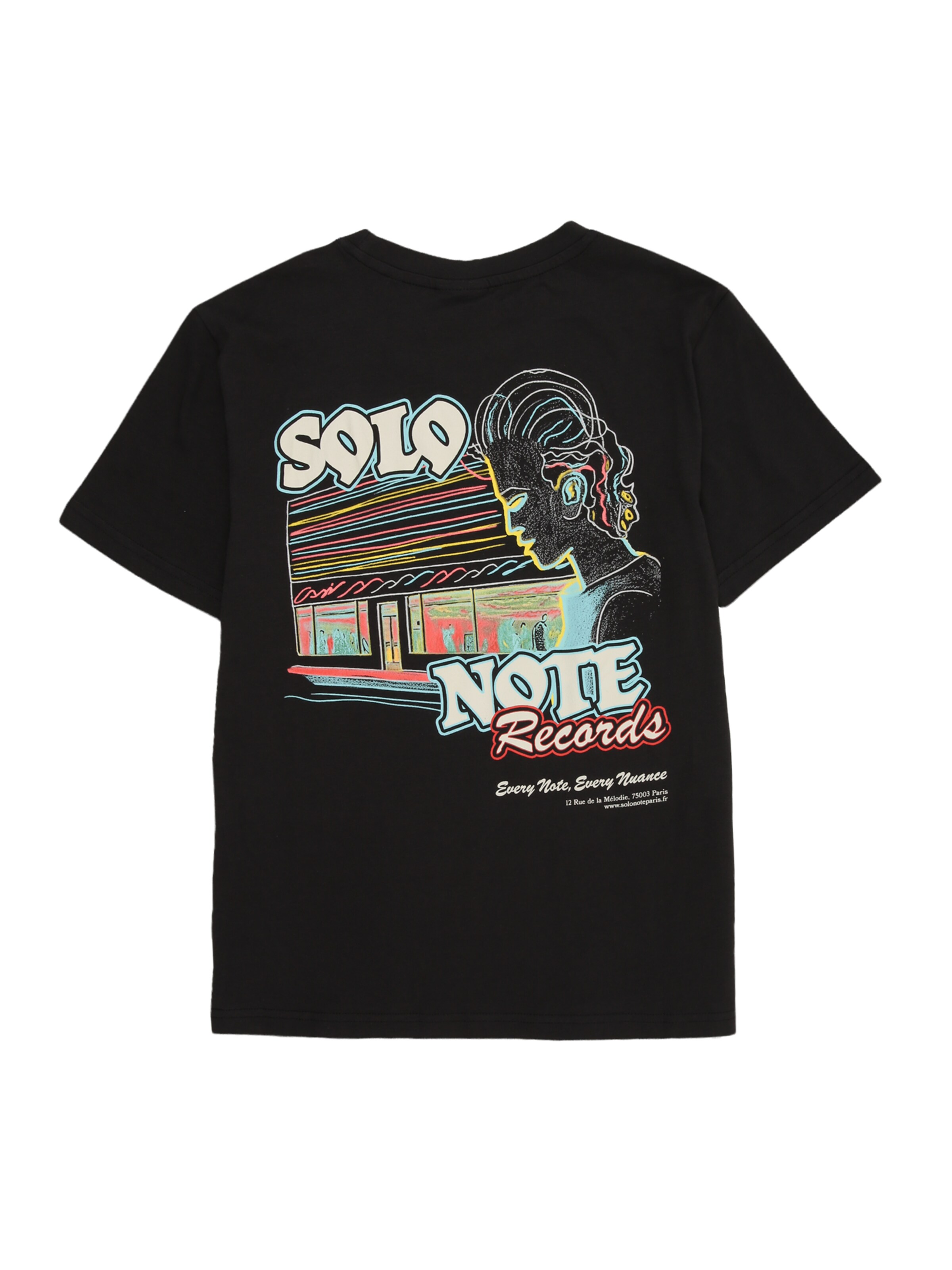 Only & Sons Junior T-shirt 'OSJSOLO' i svart