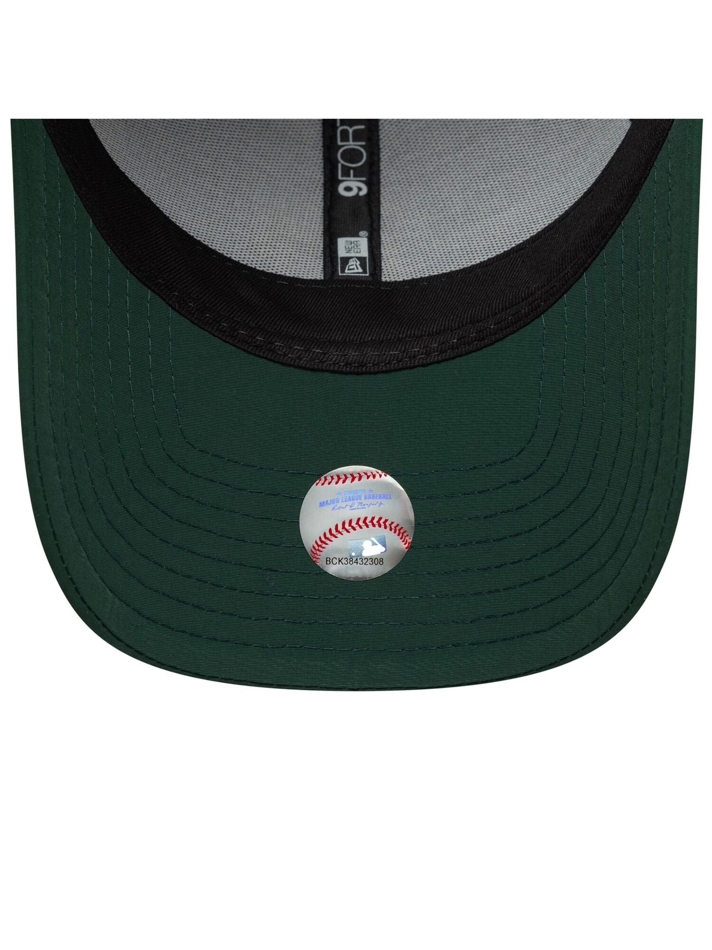 NEW ERA Athletic Cap '9FORTY Oakland Athletics MLB Recycled Midi' in Green