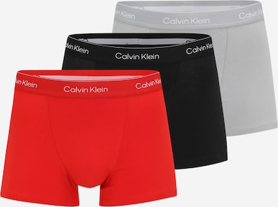 Calvin Klein Underwear Bokserishortsit värissä harmaa / punainen / musta, Tuotenäkymä