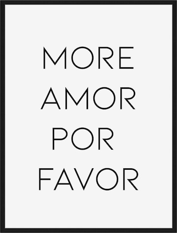 Liv Corday Image 'More Amor Por Favor' in Black: front