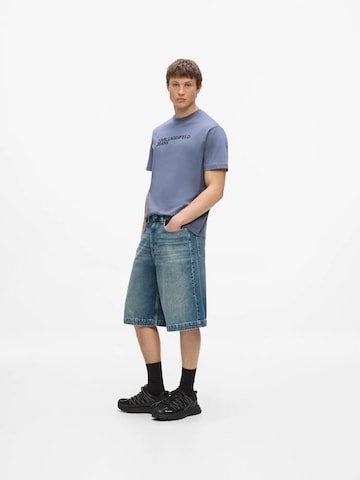 KARL LAGERFELD JEANS Широкий Джинсы в Синий