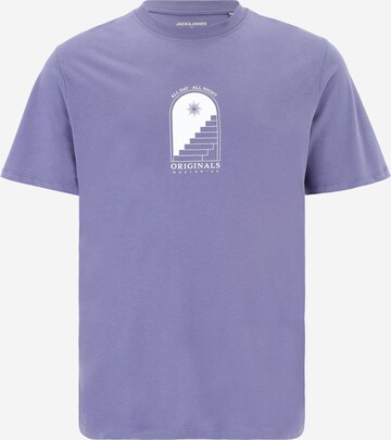 Jack & Jones Plus - Camiseta 'DESTINY' en lila: frente