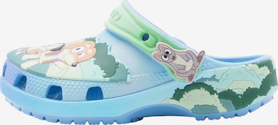 19-20 dydžio Atviri batai 'Bluey' iš Crocs, spalva – šviesiai mėlyna / šviesiai žalia / oranžinė / balta, Prekių apžvalga
