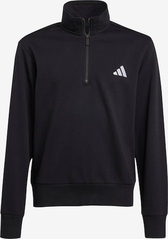 ADIDAS SPORTSWEAR Спортен суитшърт в черно: отпред