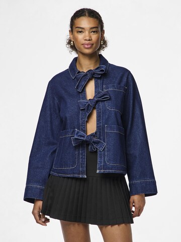 PIECES Blouse 'Ofelia' in Blauw: voorkant