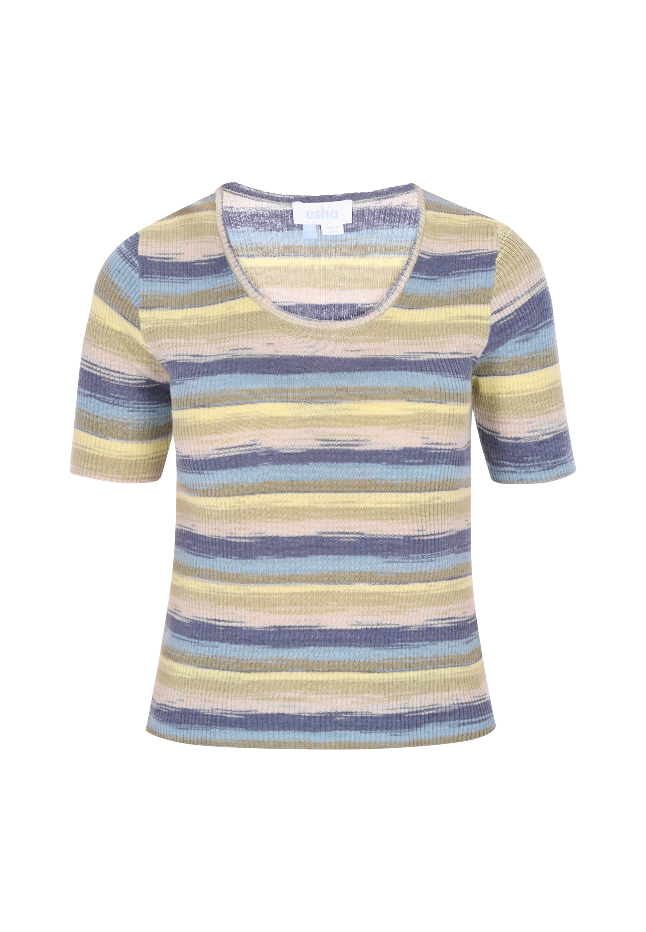 usha BLUE LABEL Pullover in Gelb: Vorderseite