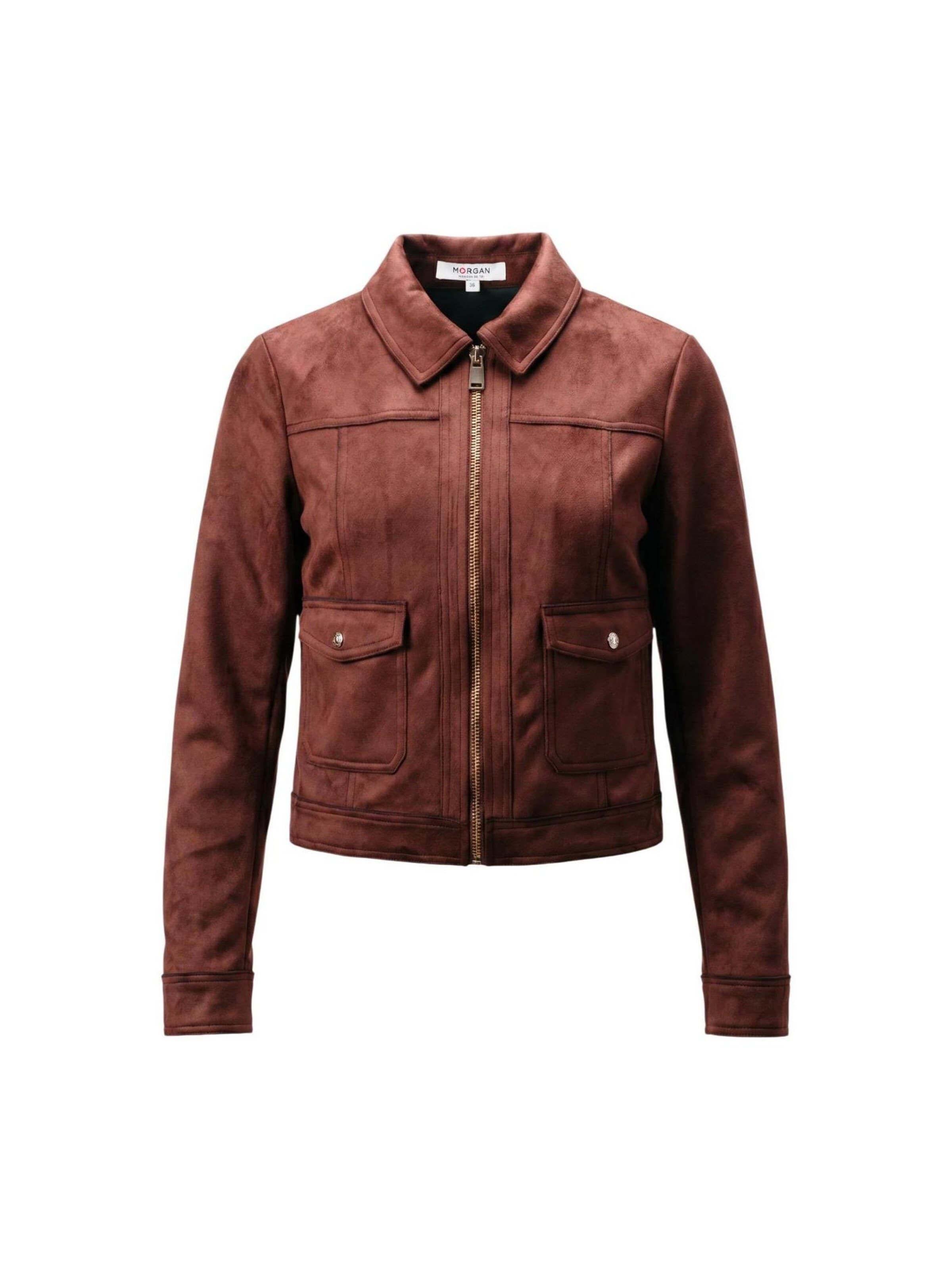 Morgan De Toi Winter jacket '252-GLIVA' in Brown: front