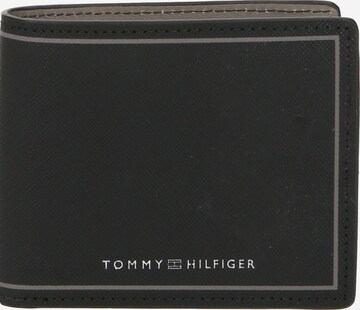 Portamonete di TOMMY HILFIGER in nero: frontale