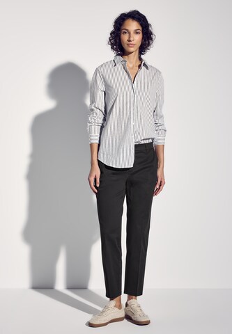 STREET ONE Regular Pleated Pants in Grey