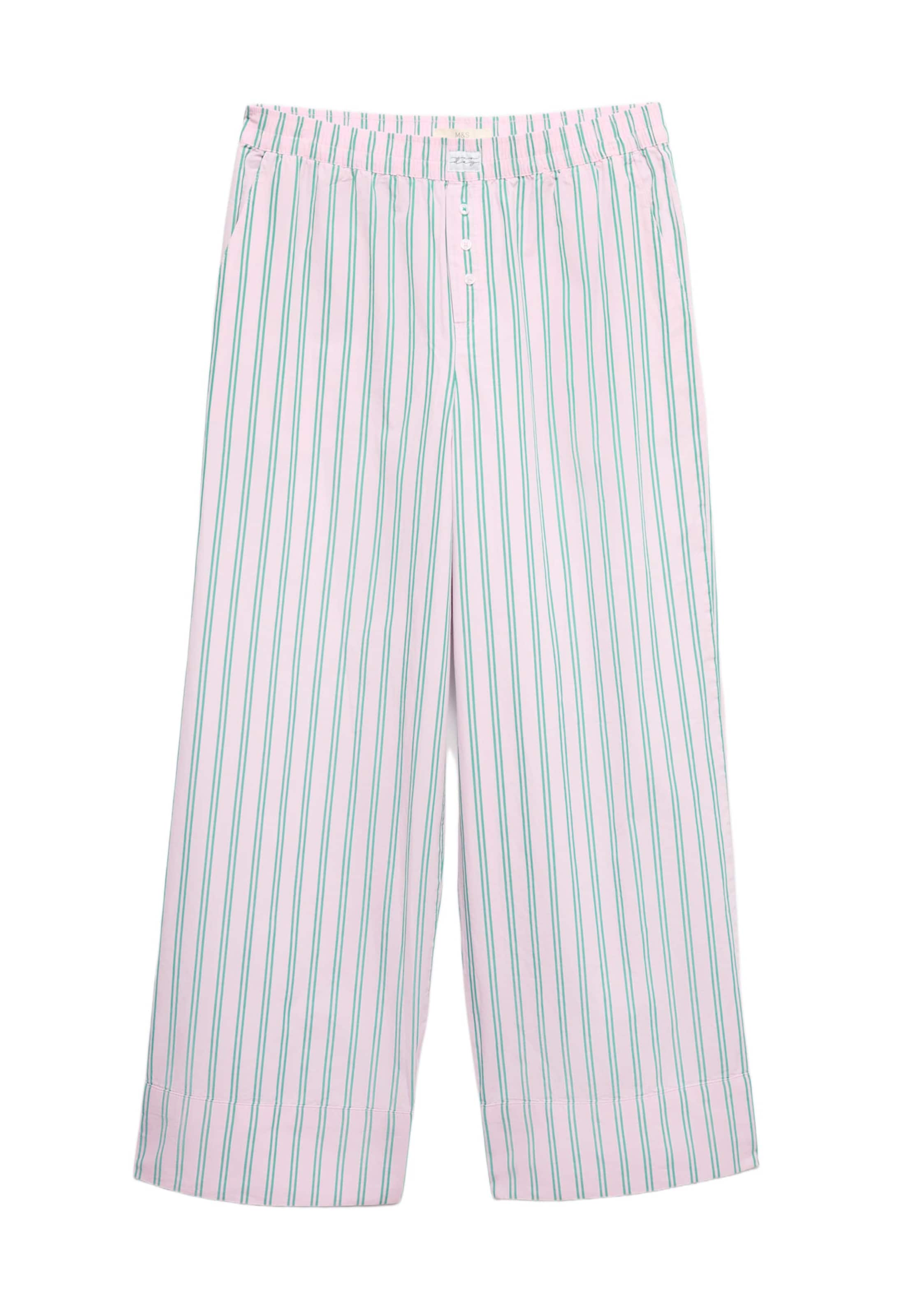 Marks & Spencer Pyjamahose in Pink: Vorderseite