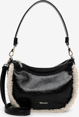 Borsa a tracolla 'Gitta' di Tamaris in nero: frontale