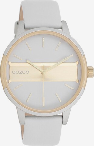 OOZOO Analog Watch in Grey: front