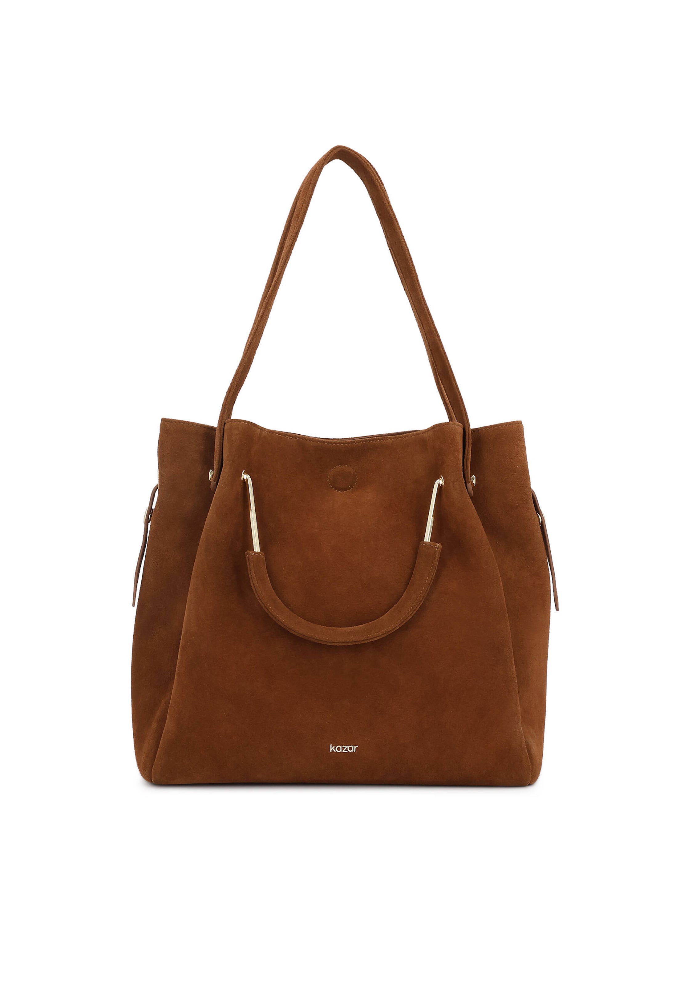 Shopper in One Size Kazar di colore cognac, Visualizzazione prodotti