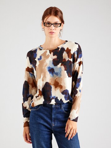 b.young - Camisa 'BY Pieta' em bege: frente