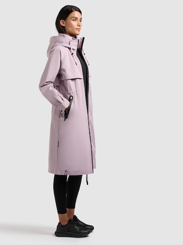 khujo - Sobretudo meia-estação 'Pinax2 ' em roxo