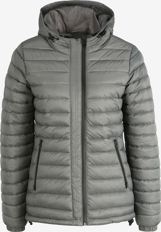 Oxmo Between-Season Jacket 'Nella' in Grey: front