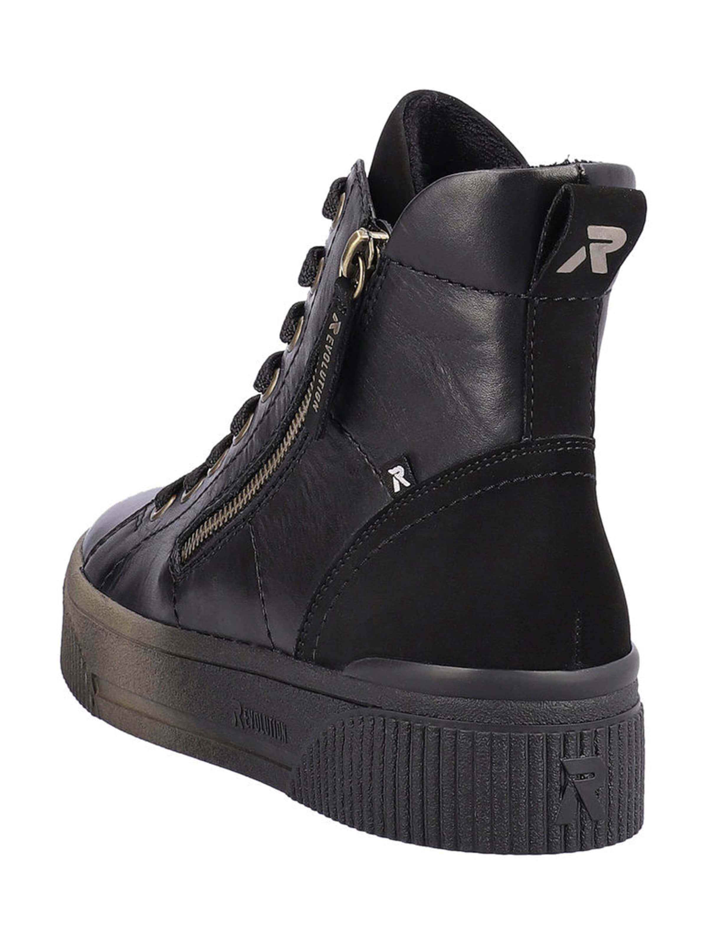 Bottines à lacets Rieker Sport en noir