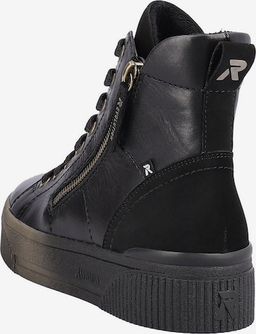 Rieker EVOLUTION - Bota com atacadores em preto