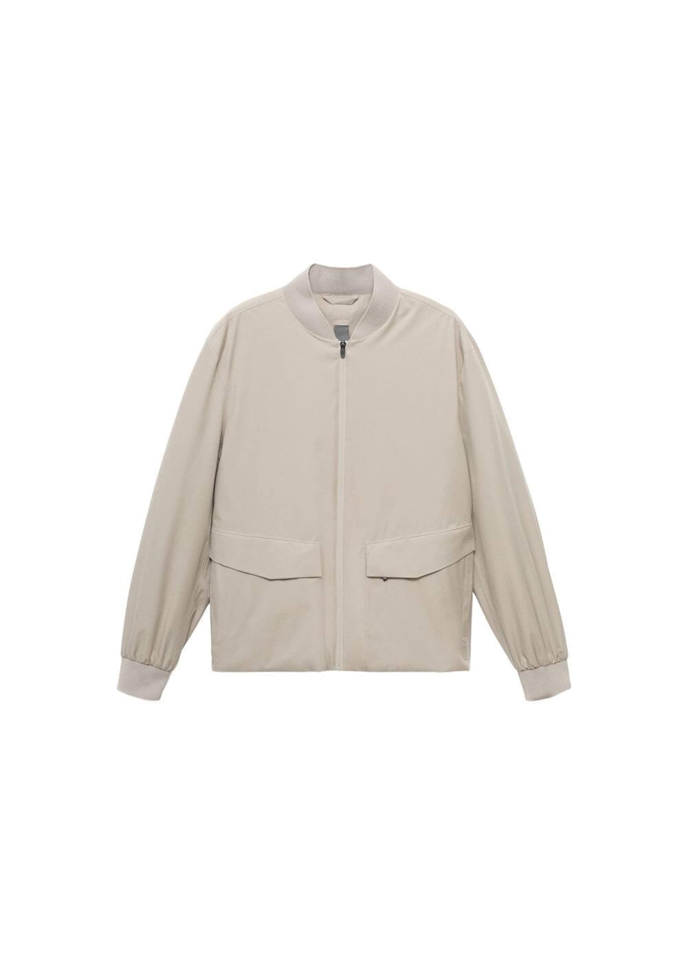 MANGO MAN Between-Season Jacket 'Rill' in Grey: front