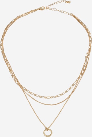 ABOUT YOU Necklace 'Tamina' in Gold: front