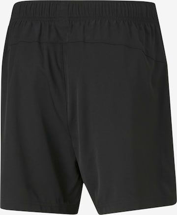 PUMA Regular Sportshorts in Schwarz