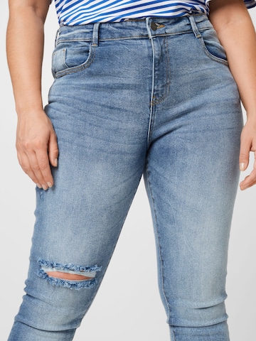 Skinny Jeans 'CALLIE' di Noisy May Curve in blu