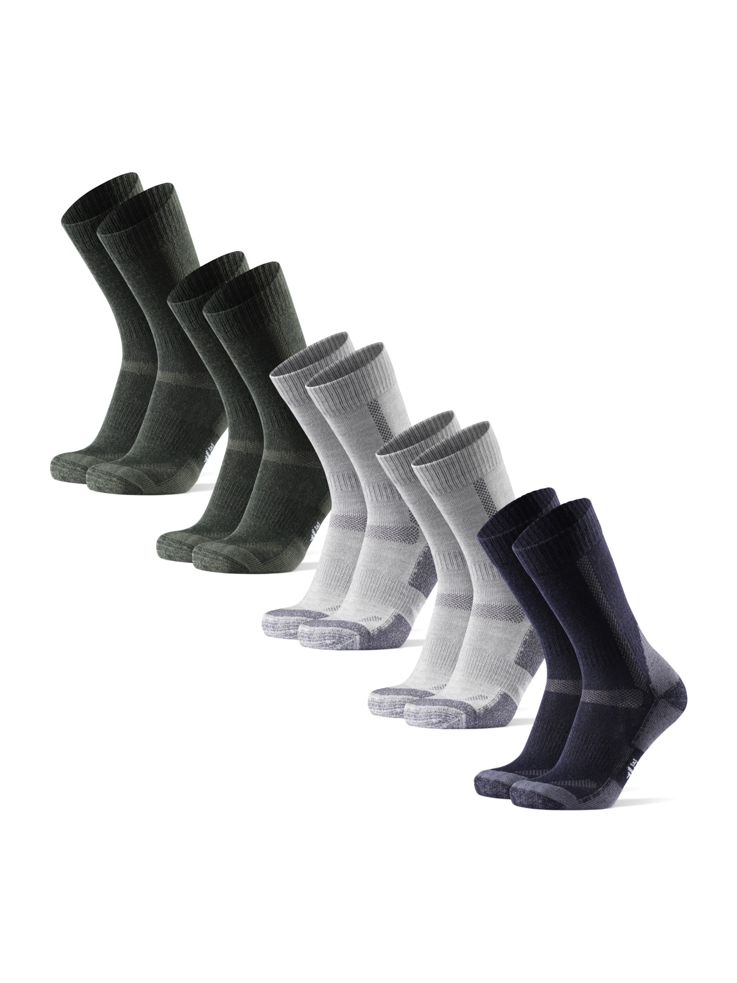 DANISH ENDURANCE Athletic Socks in Mixed colors: front
