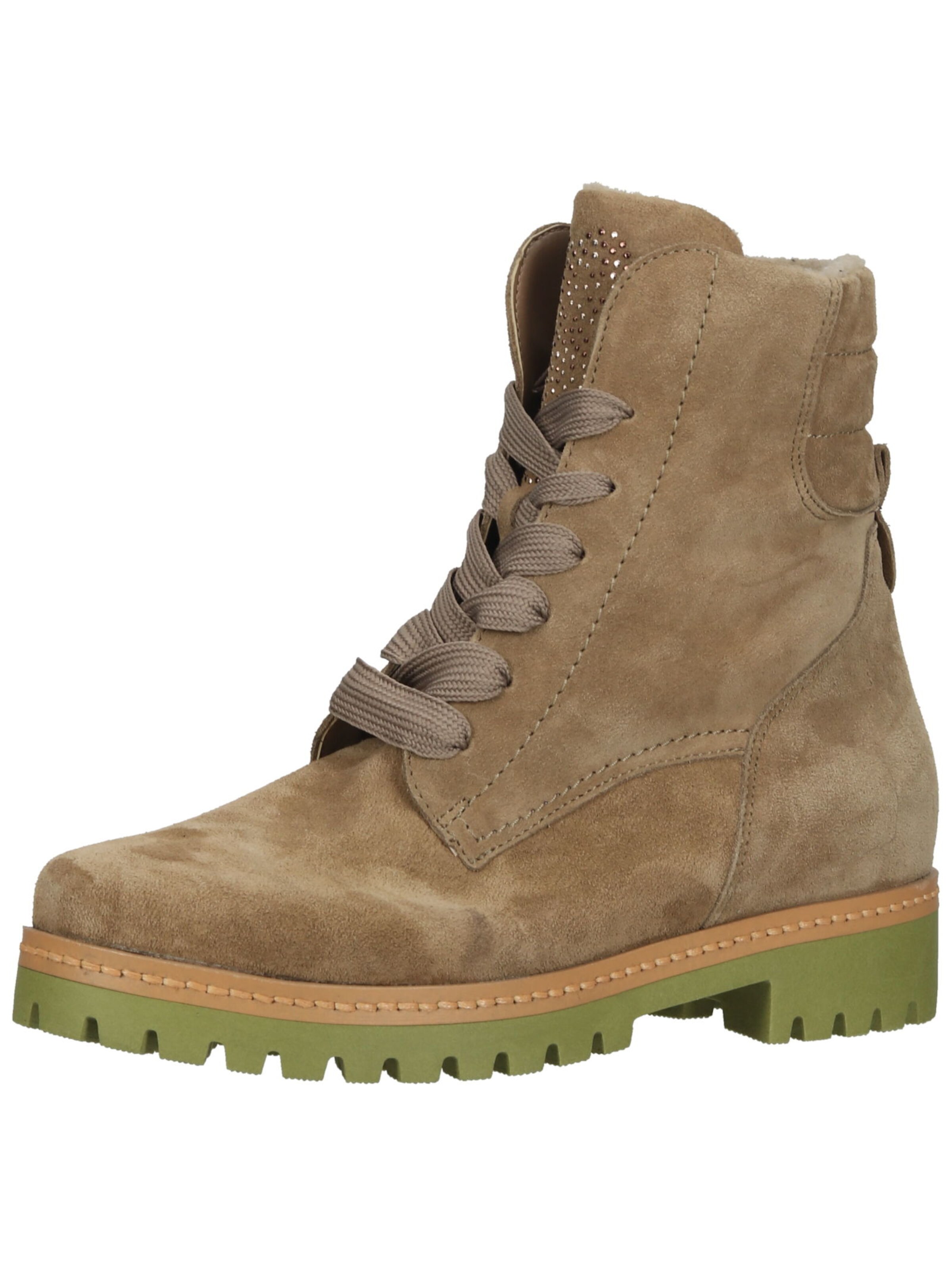 Stivaletto stringato di WALDLÄUFER in beige: frontale