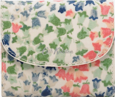 Portofel Cath Kidston pe crem / albastru / verde / corai, Vizualizare produs