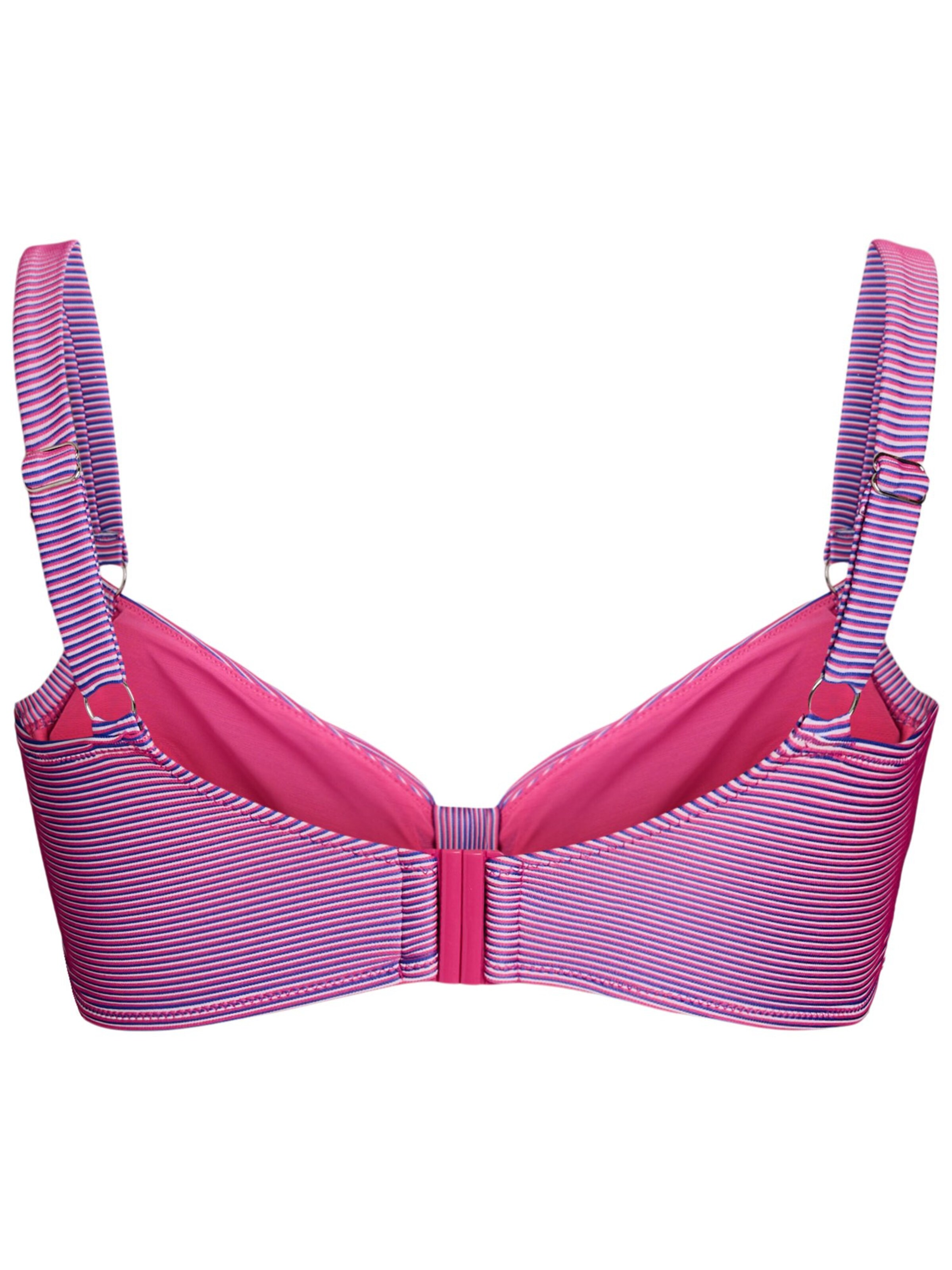 Zizzi Бюстгальтер-минимайзер Верх бикини 'Svary' в Ярко-розовый