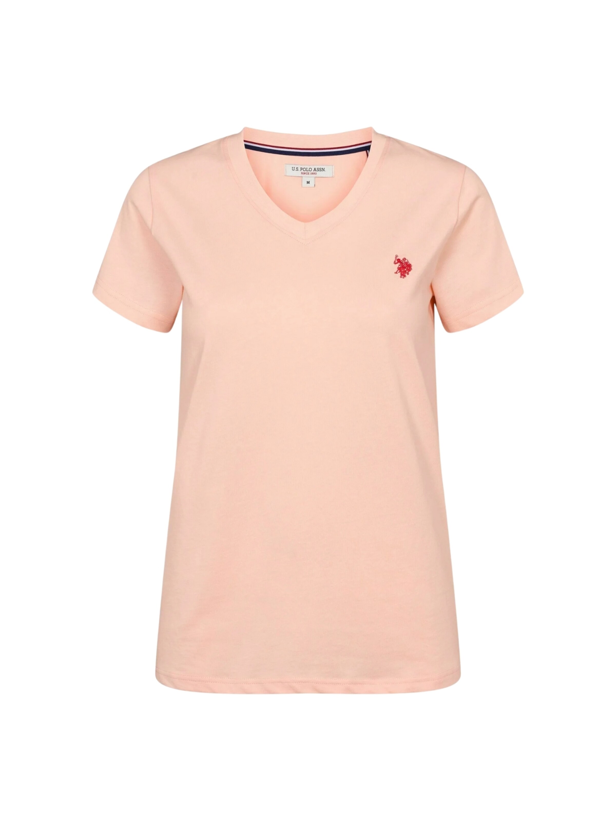 U.S. POLO ASSN. T-shirt en rose pastel, Vue avec produit