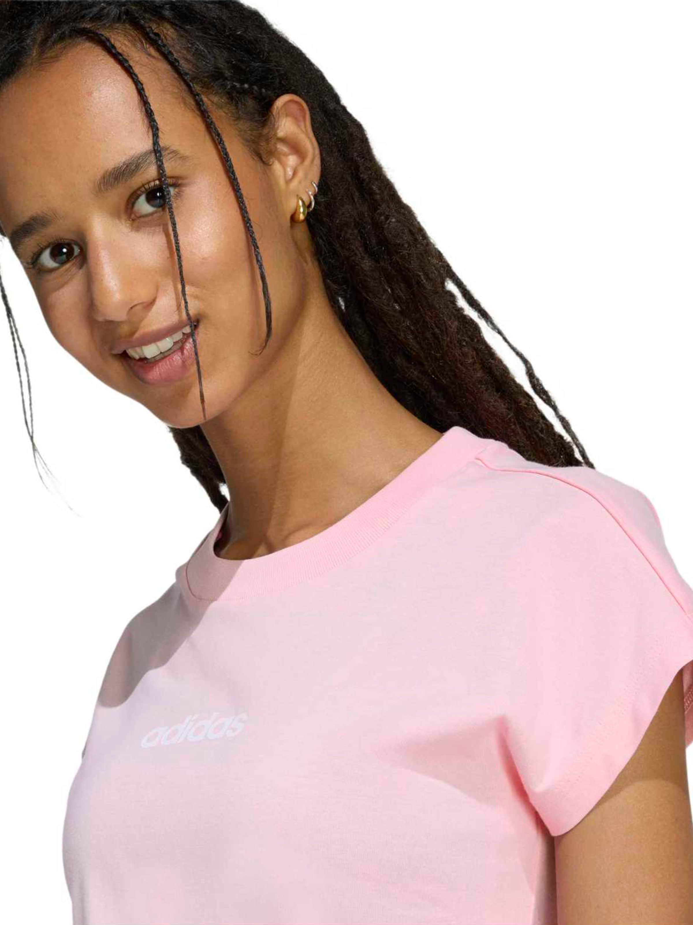ADIDAS SPORTSWEAR Funktionsshirt 'Essentials' in Pink