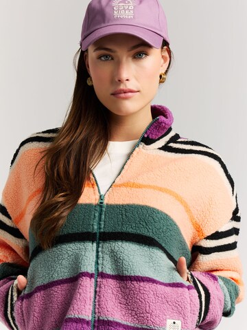 PROTEST Fleece jacket 'PRTMyrna' in Mixed colours
