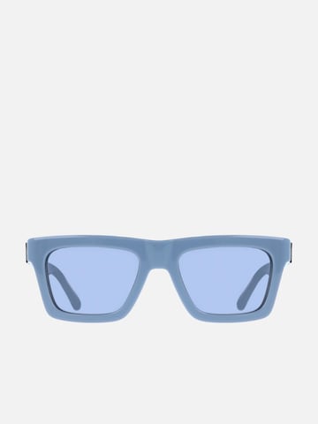 FERRAGAMO - Gafas de sol en azul: frente