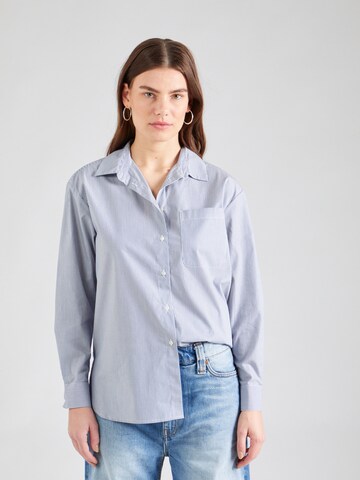 MAX&Co. Blouse 'INIZIO' in Blauw: voorkant