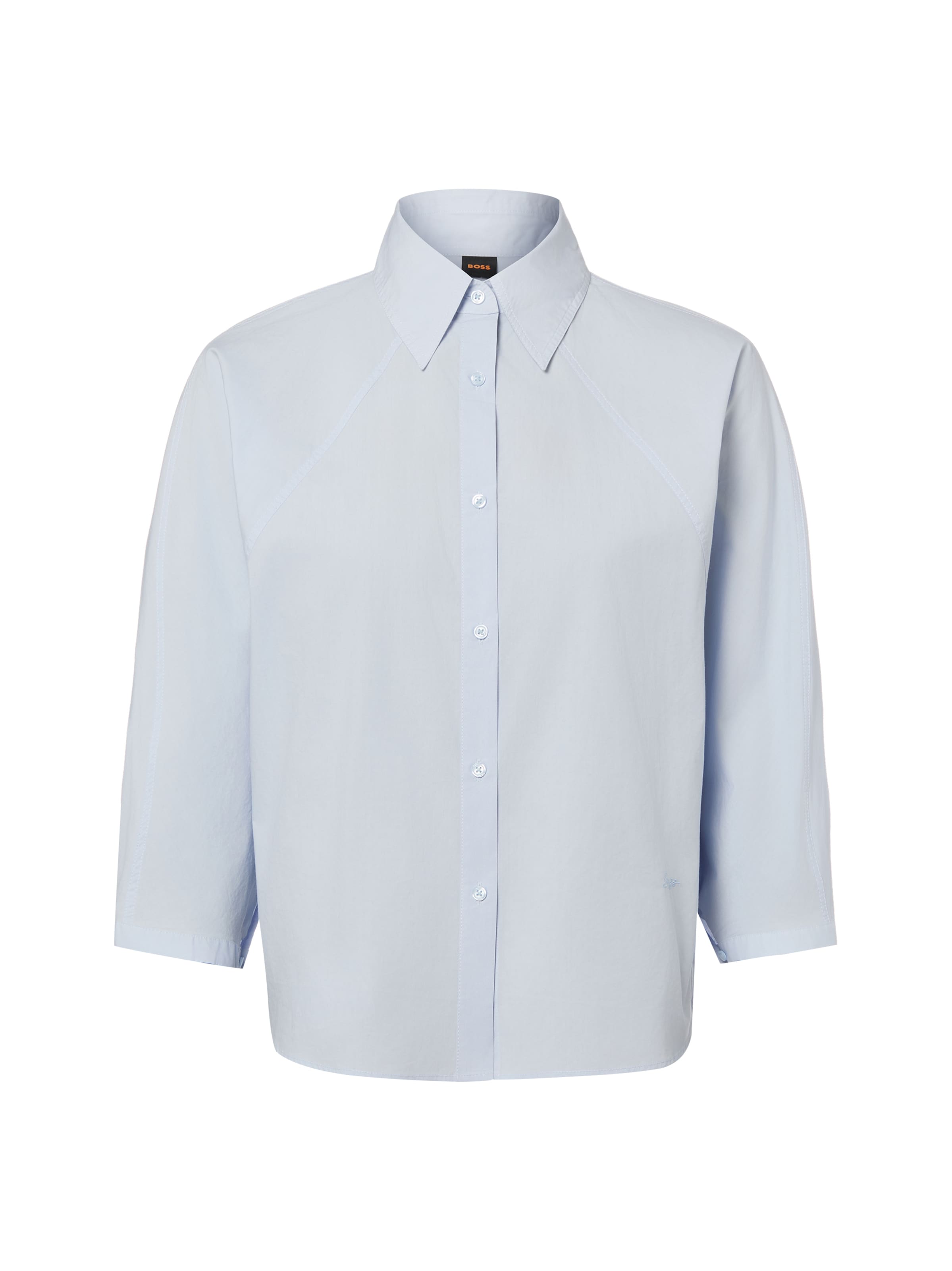 BOSS Bluse 'Belenta' in Blau: Vorderseite
