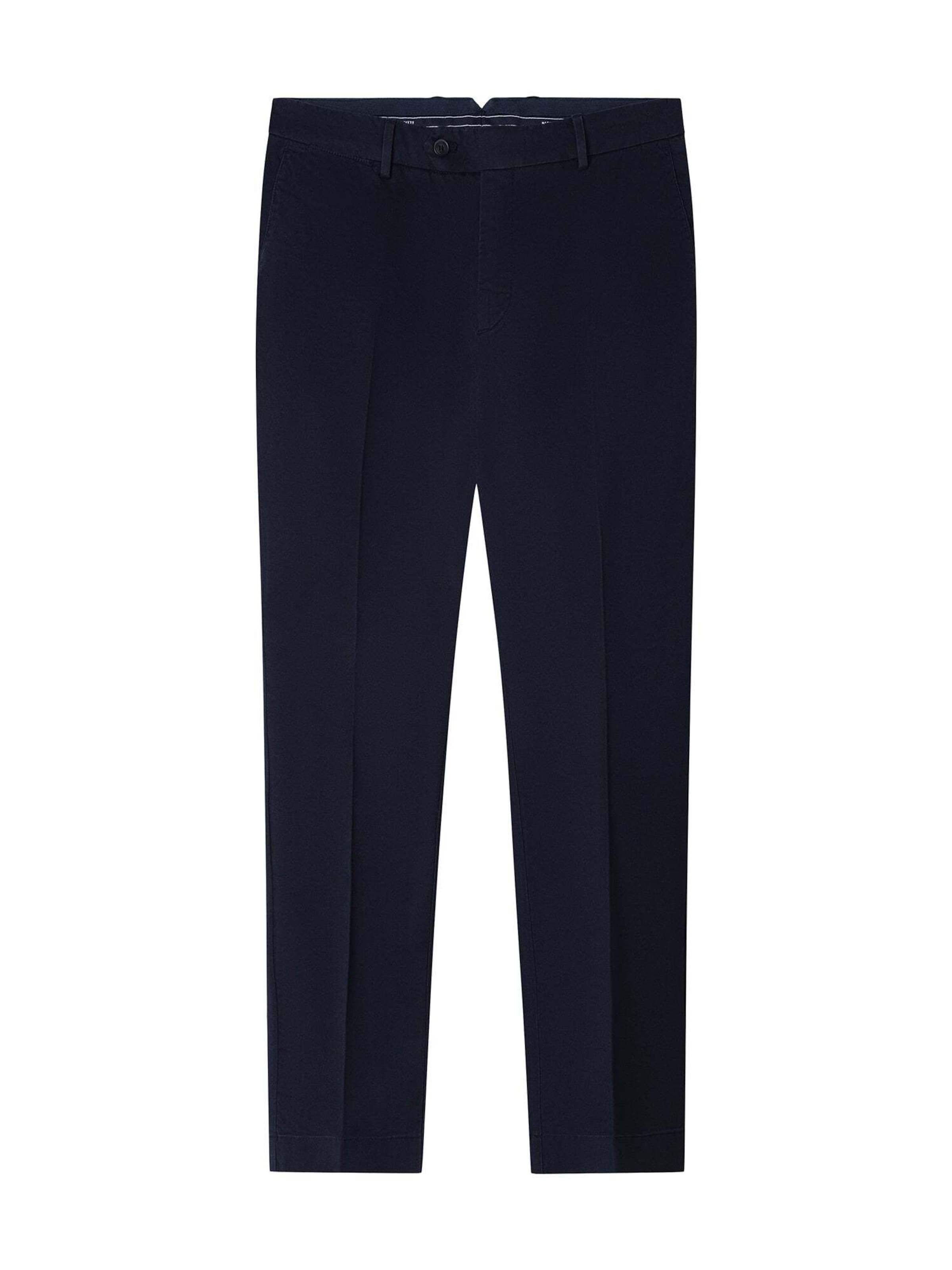 Coupe slim Pantalon chino 'KENSINGTON' Hackett London en bleu : devant