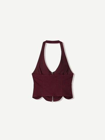 Bershka Top in Rood