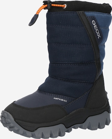 GEOX Škornji za v sneg 'HIMALAYA' | modra barva: sprednja stran