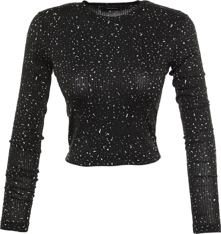 Trendyol Shirt in Schwarz IV5056 Trendyol Shirt in Schwarz IV5056