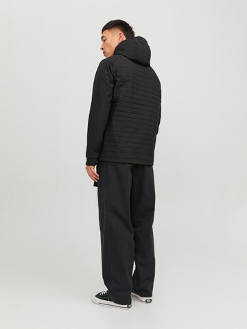 JACK & JONES Between-Season Jacket 'Toby' in Black