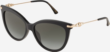 JIMMY CHOO Sunglasses 'TINSLEY' in Black: front
