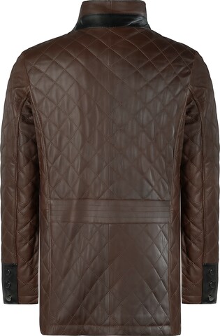 Giorgio di Mare Between-Season Jacket in Brown