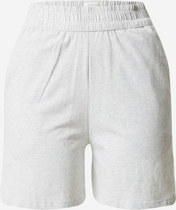 SCHIESSERPidžama hlače - siva boja: prednji dio