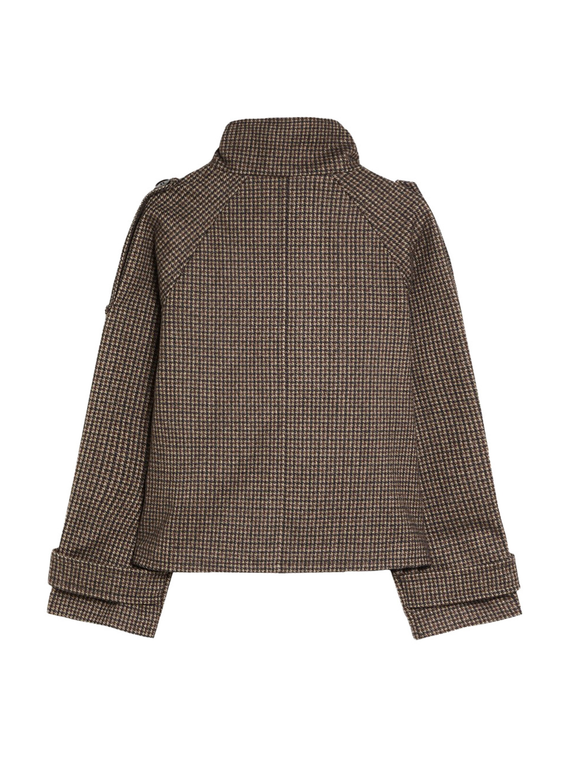 Bershka Between-season jacket in Brown: back