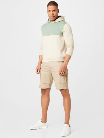 JACK & JONES Regular Cargobukse 'Dex' i beige